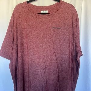Mens big & tall 4xl Columbia tshirt